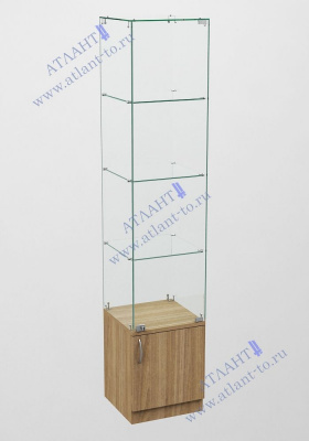1ТД Витрина из стекла серия "Бюджет"