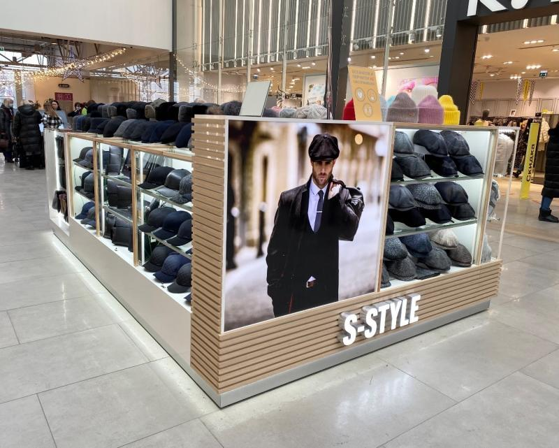 Островные павильоны для торговых центров